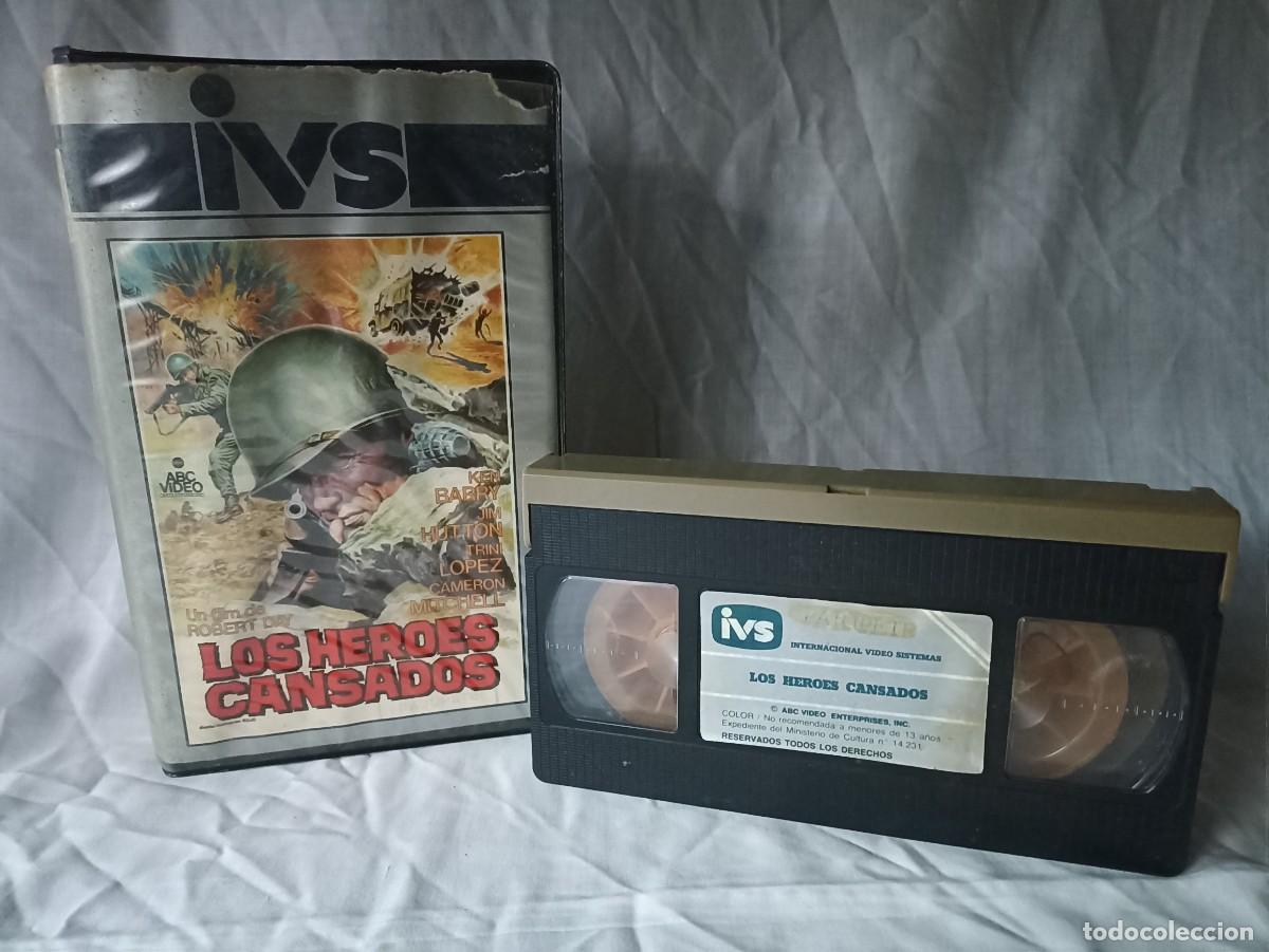 Cine: Los heroes cansados, pel&iacute;cula en VHS de 1984
