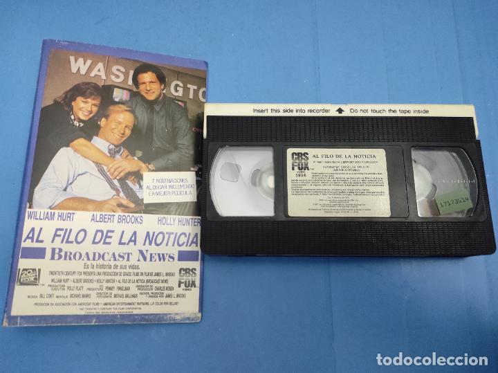 Cine: PELICULA VHS AL FILO DE LA NOTICIA A&Ntilde;O 1988 (SOLO CINTA Y CARATULA) VER DESCRIPCION