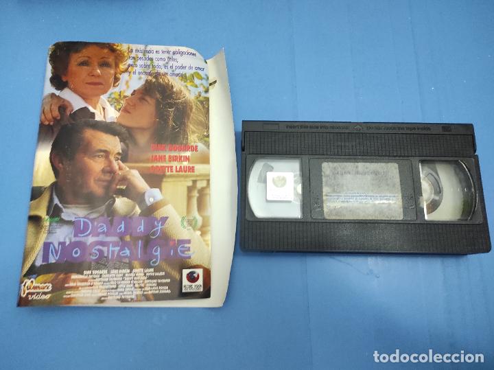 Cine: PELICULA VHS DADDY NOSTALGIE A&Ntilde;O 1992 (SOLO CINTA Y CARATULA) VER DESCRIPCION