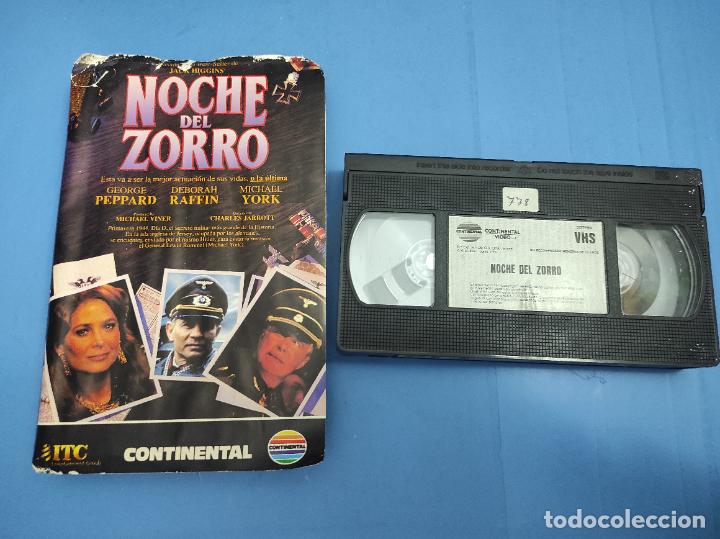 Cine: PELICULA VHS NOCHE DEL ZORRO A&Ntilde;O 1990 (SOLO CINTA Y CARATULA) VER DESCRIPCION