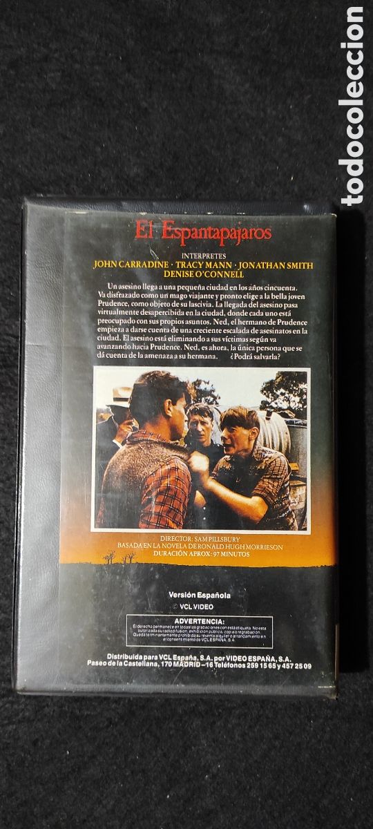 Cine: El espantap&aacute;jaros. VHS - Foto 3