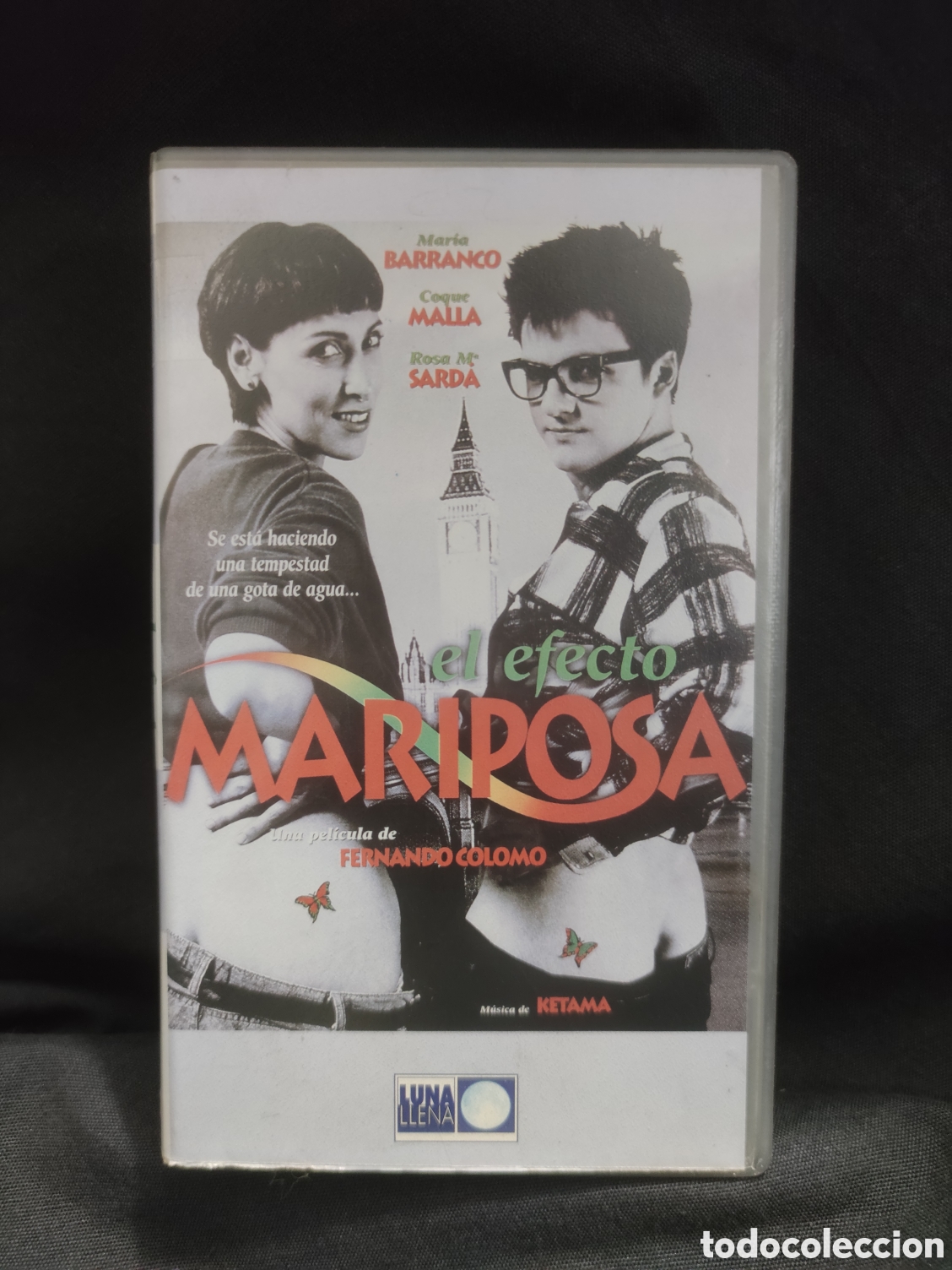 Cine: EL EFECTO MARIPOSA (VHS) - Foto 1