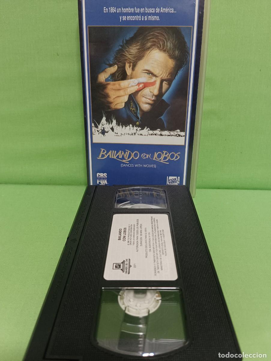 Cine: VHS - Bailando con lobos - Foto 1