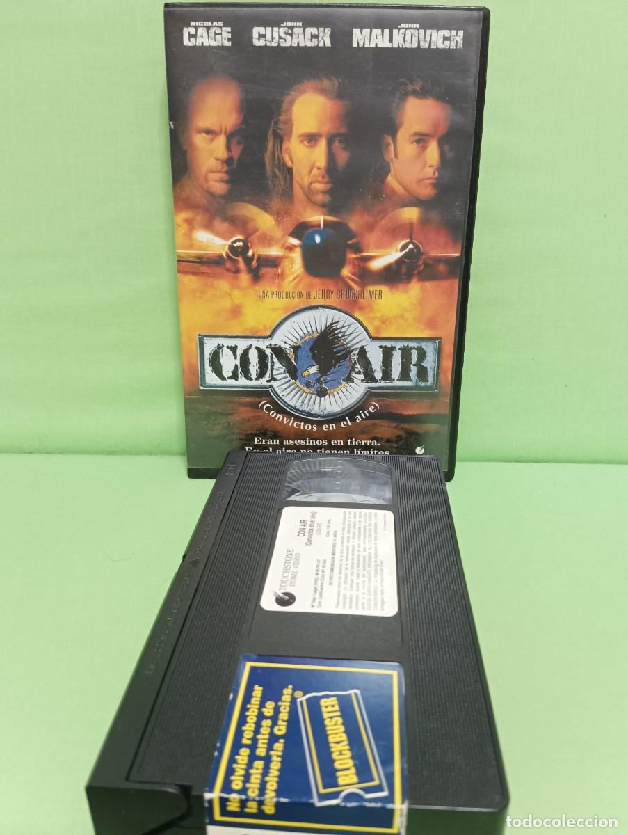 Cine: VHS - Con air Nicol&aacute;s Cage - Foto 1