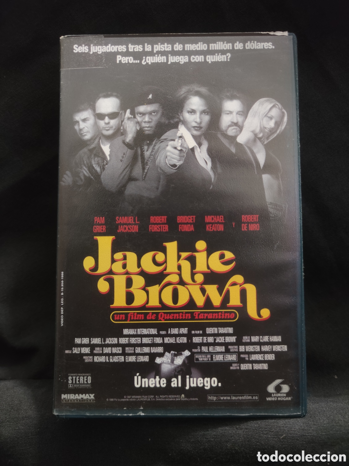 Cine: JACKIE BROWN (VHS) - Foto 1