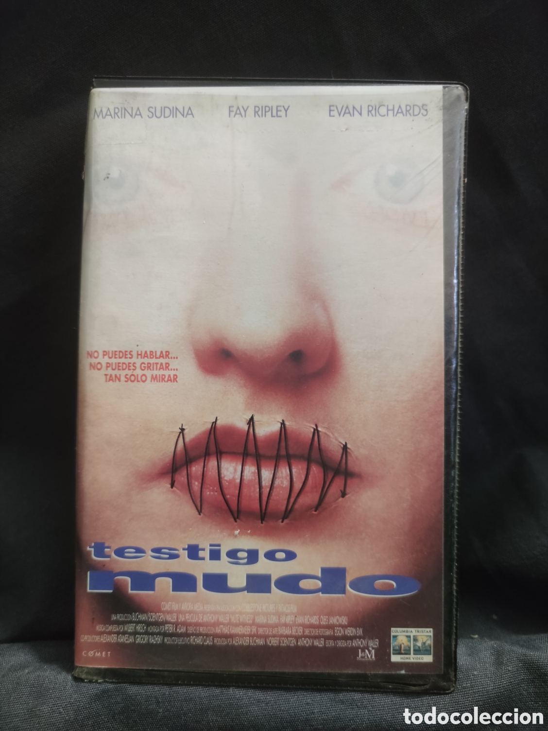 Cine: TESTIGO MUDO (VHS) - Foto 1