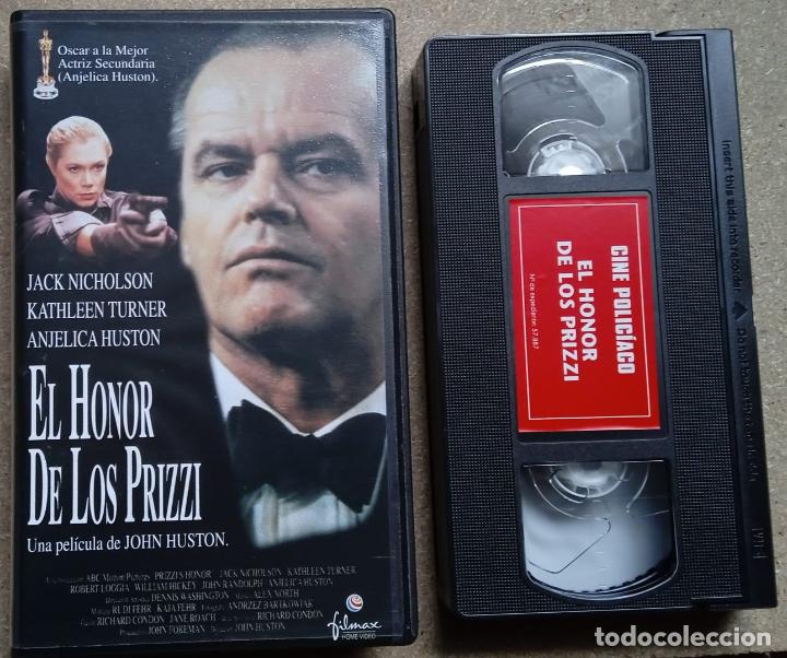 Cine: EL HONOR DE LOS PRIZZI PEL&Iacute;CULA VHS - Foto 1