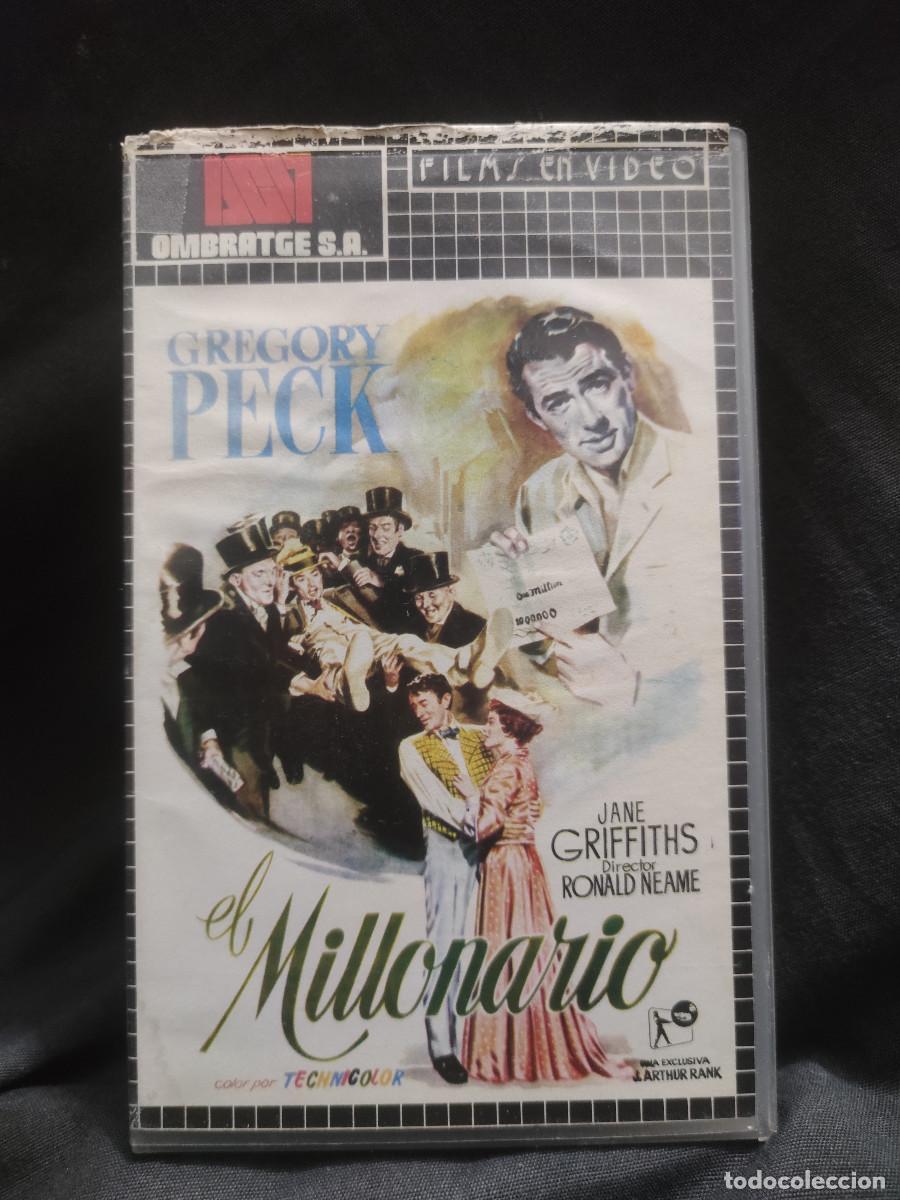 Cine: EL MILLONARIO (VHS) - Foto 1