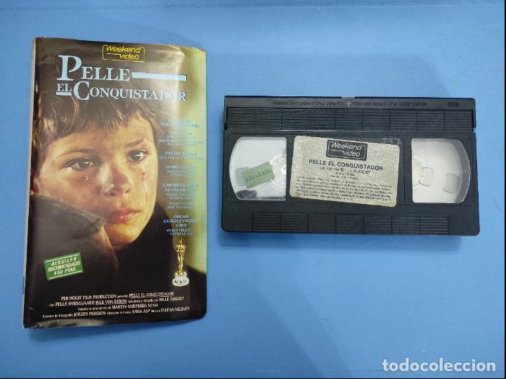 Cine: PELICULA VHS PELLE EL CONQUISTADOR A&Ntilde;O 19?? (SOLO CINTA Y CARATULA) VER DESCRIPCION