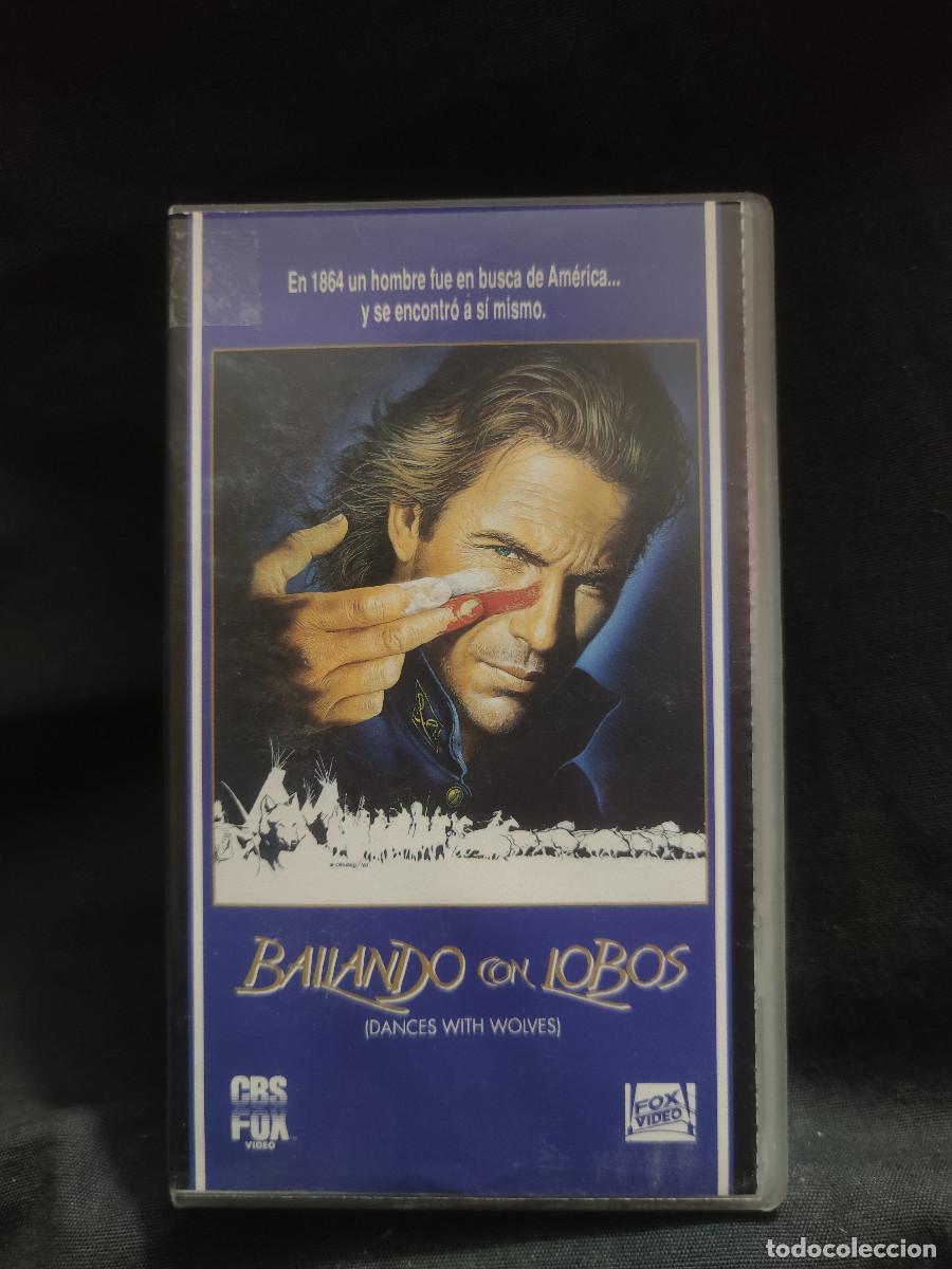 Cine: BAILANDO CON LOBOS (VHS) - Foto 1