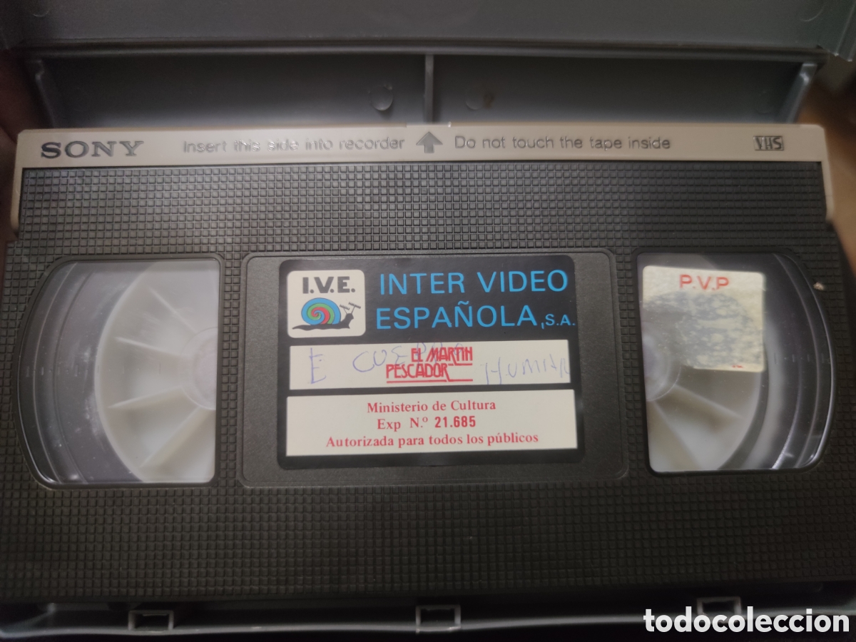 Kino: EL MARTIN PESCADOR (VHS) SIN CAR&Aacute;TULA