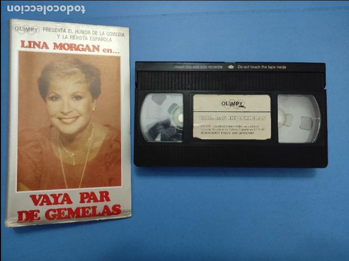 Cine: PELICULA VHS LINA MORGAN VAYA PAR DE GEMELAS A&Ntilde;O 1981 VER DESCRIPCION
