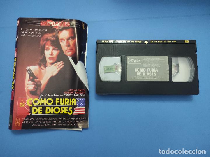Kino: PELICULA VHS COMO FURIA DE DIOSES A&Ntilde;O 1986 VER DESCRIPCION