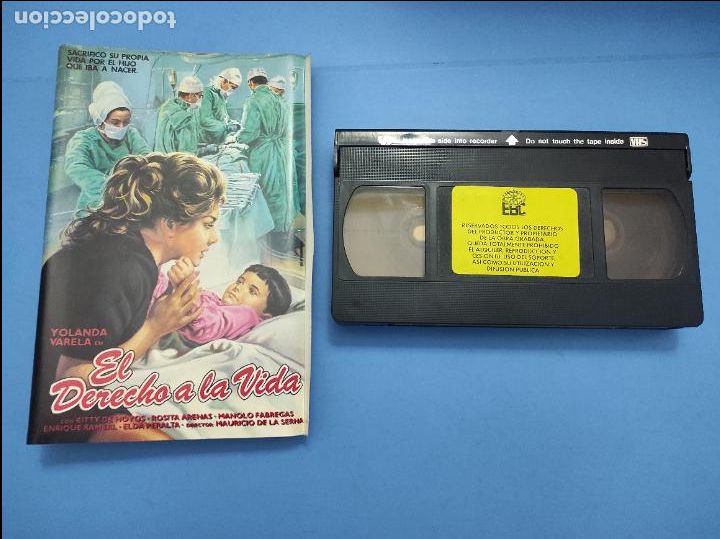 Cinema: PELICULA VHS EL DERECHO A LA VIDA A&Ntilde;O 1988 VER DESCRIPCION