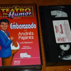Cine: EL EMBARAZADO - ANDRES PAJARES, LUIS BARBERO, MARY CARMEN ALVARADO - DIVISA - VHS