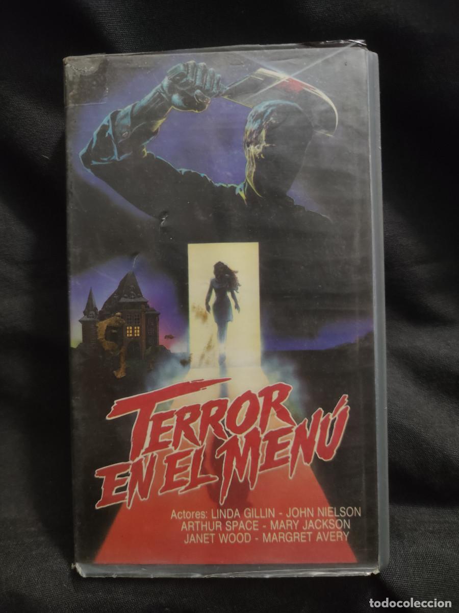 Cine: TERROR EN EL MENU (VHS)
