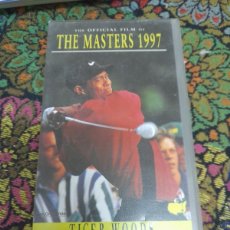 Cine: VHS VIDEO INGLÉS ENGLISH PELÍCULA THE MASTERS 1997 OFFICIAL FILM TIGER WOODS GOLF