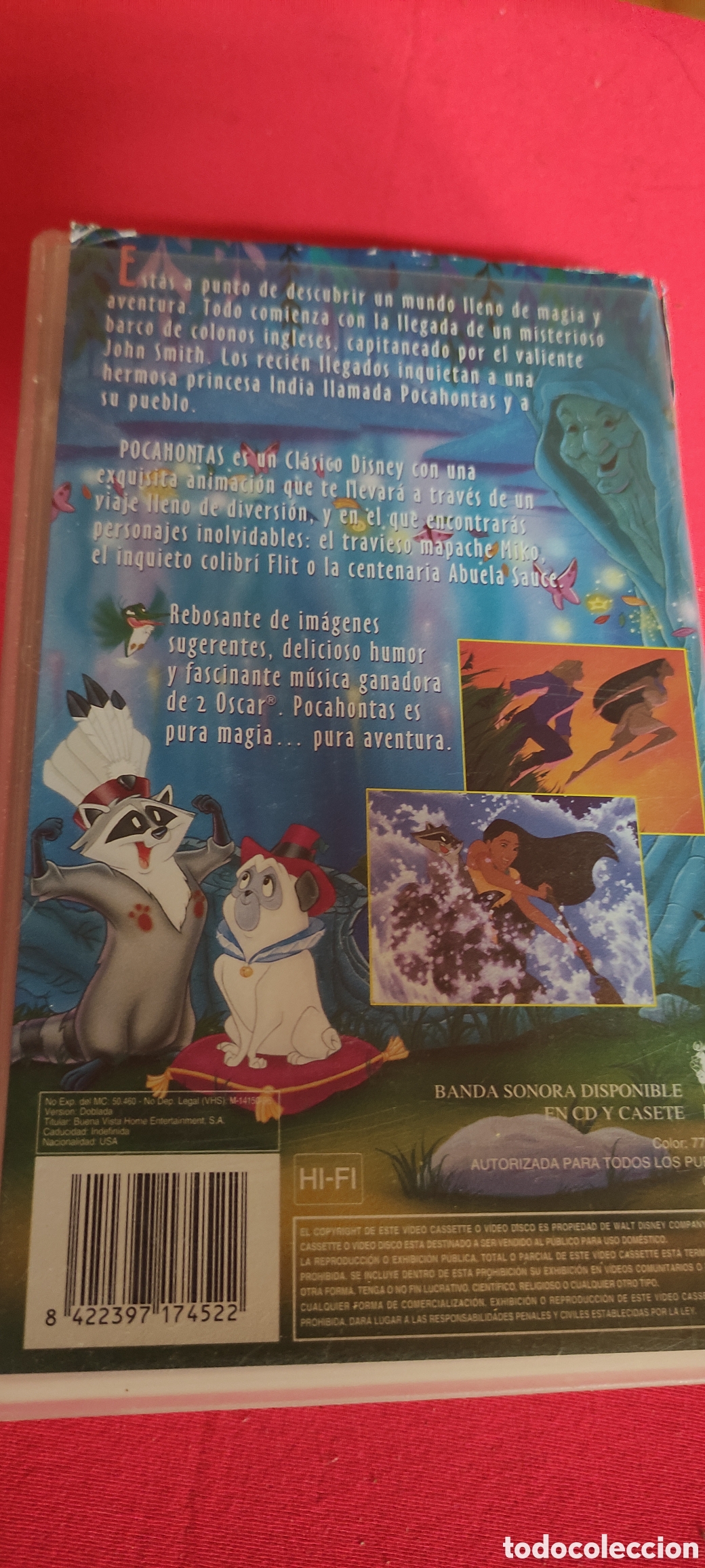 Cine: VHS POCAHONTAS - Foto 3