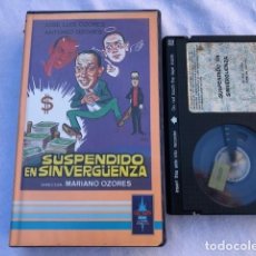 Cine: SUSPENDIDO EN SINVERGÜENZA / JOSE LUIS OZORES / ANTONIO OZORES / MARIANO OZORES / VHS