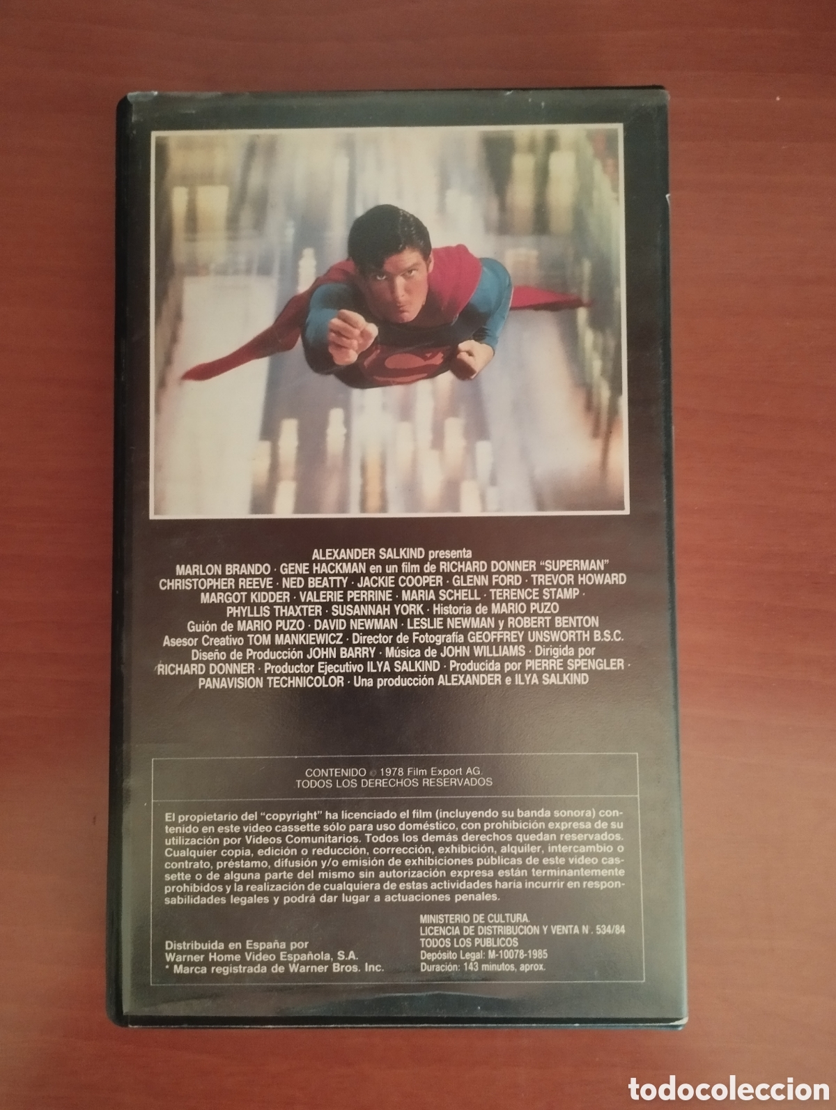 Cinema: SUPERMAN EL FILM VHS