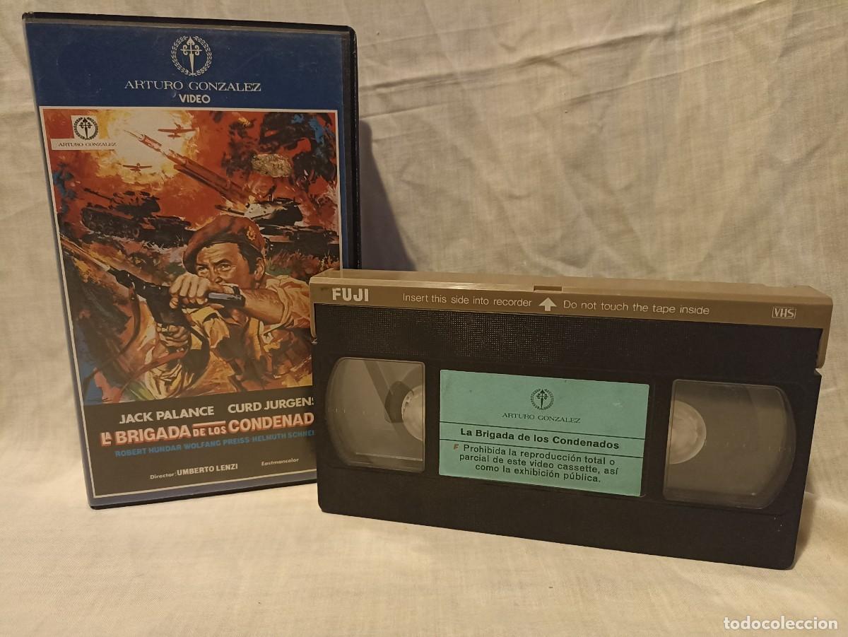 Kino: La brigada de los condenados, pel&iacute;cula VHS (III Reich Hitler- Nazi- Alemania) WWII de 1986