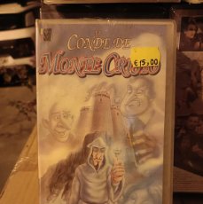 Cine: VHS PRECINTADO SERIE DIBUJOS EL CONDE DE MONTE CRISTO