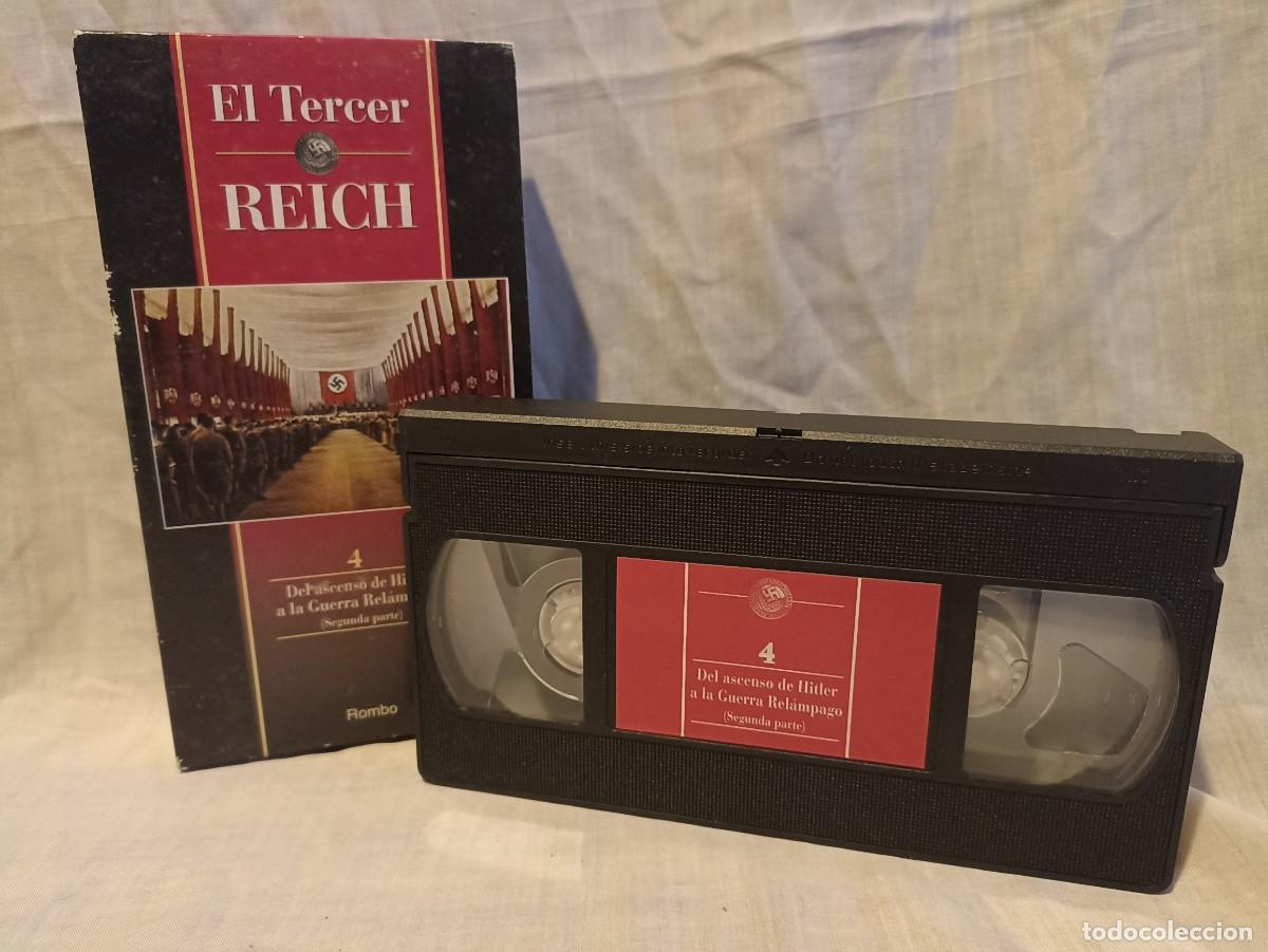 Cine: Ascenso de Hitler (2&ordm; parte), documental VHS (III Reich Hitler- Nazi- Alemania) WWII