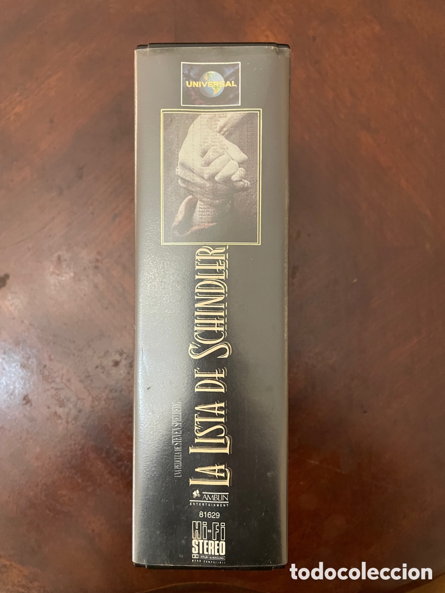 Cine: La lista de schindler VHS - Foto 3