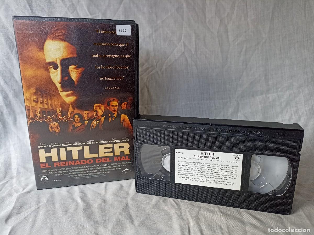 Cinema: Hitler, el reinado del mal, pel&iacute;cula VHS (III Reich Hitler- Nazi- Alemania) WWII del 2003