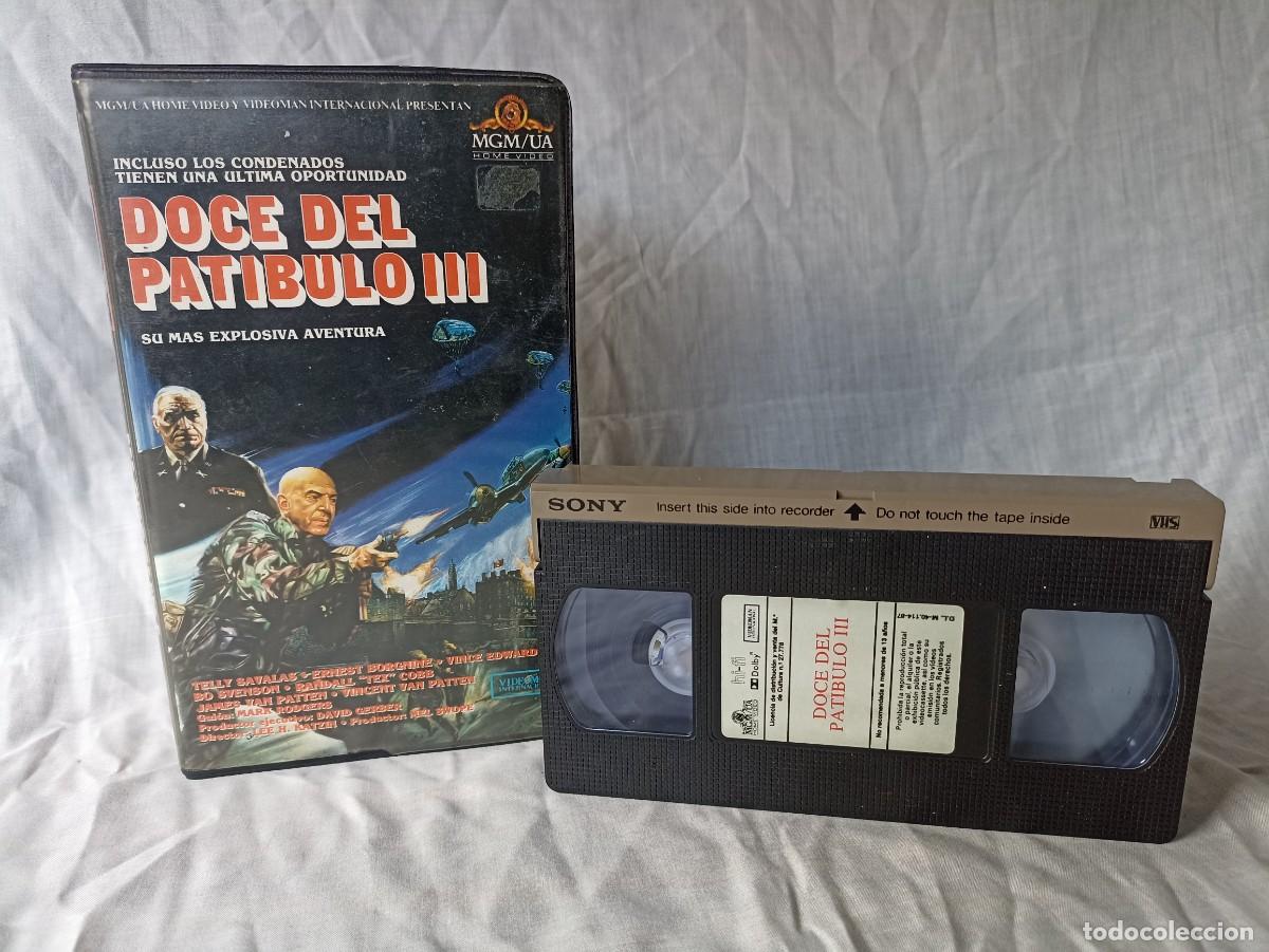 Cin&eacute;ma: Doce del patibulo III, pel&iacute;cula VHS (III Reich Hitler- Nazi- Alemania) WWII de 1987