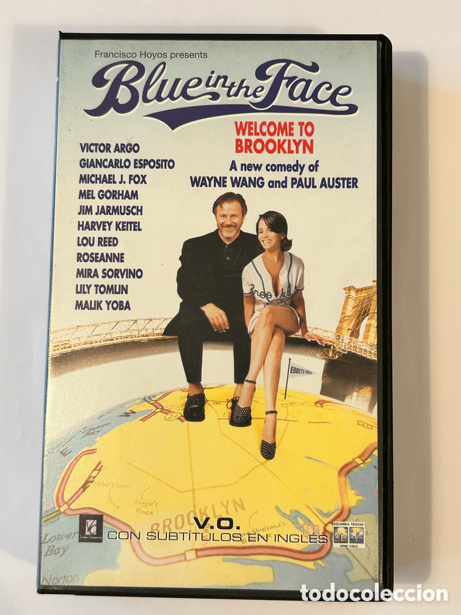 Cine: BLUE IN THE FACE. VHS. SPEAK UP