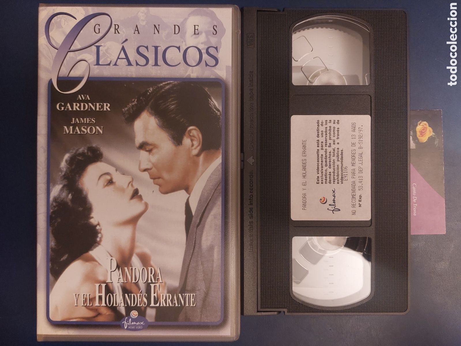 Cinema: PANDORA Y EL HOLANDES ERRANTE # VHS # ALBERT LEWIN # 1951