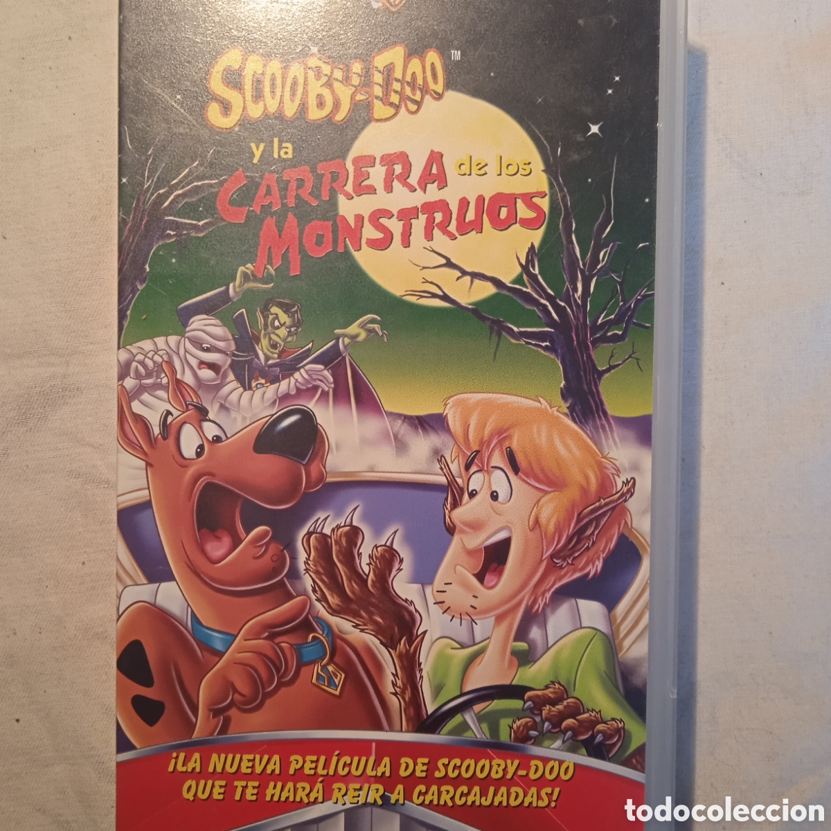 Cine: Scooby doo y la carrera de los monstruos vhs 2002