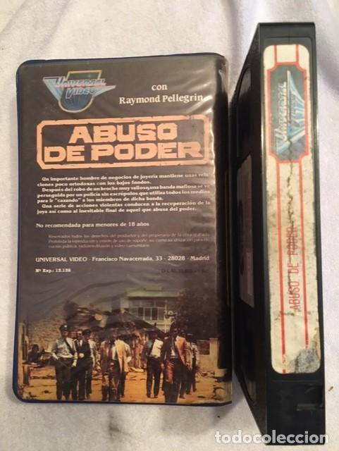 Cine: ABUSO DE PODER / FREDERICK STAFFORD / MARILU TOLO / VHS - Foto 2