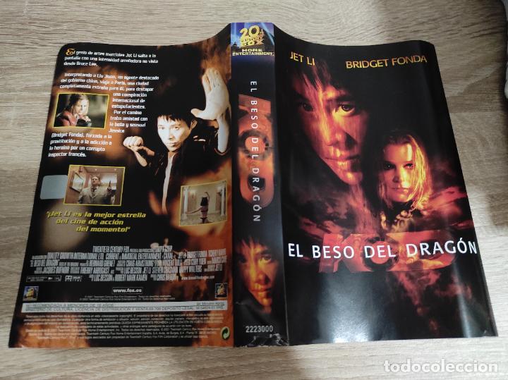 Cine: PELICULA VHS EL BESO DEL DRAGON A&Ntilde;O 2001 VER DESCRIPCION Y FOTOS