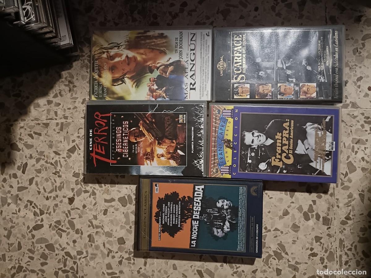 Pack de 5 vhs peliculas