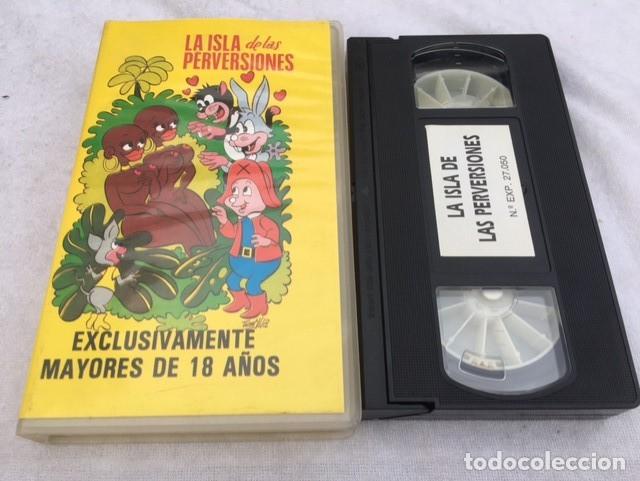 Cine: LA ISLA DE LAS PERVERSIONES / VHS - Foto 1