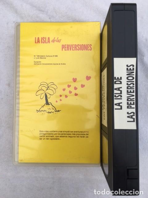 Cine: LA ISLA DE LAS PERVERSIONES / VHS - Foto 2