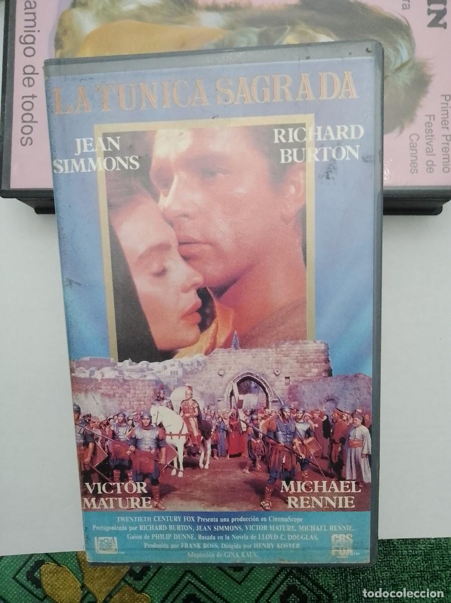 Cine: La t&uacute;nica sagrada vhs 1 edicion