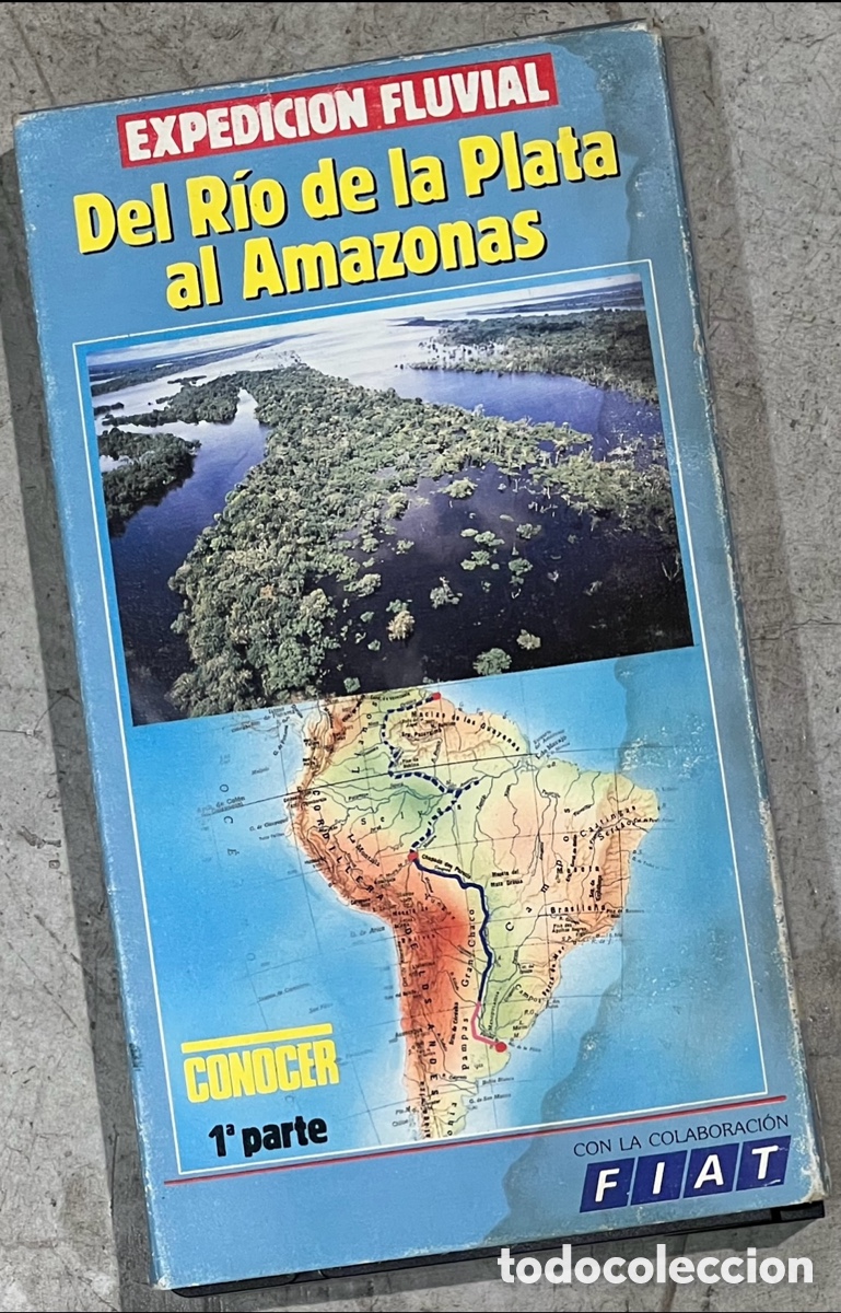 Cine: Pel&iacute;cula. Expedici&oacute;n Fluvial. &ldquo;Del R&iacute;o de la Plata al Amazonas&rdquo;. A&ntilde;os 90.