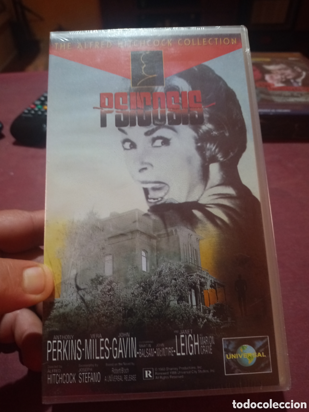 Cine: Psicosis vhs Versi&oacute;n Integra Nueva y precintado - Foto 1