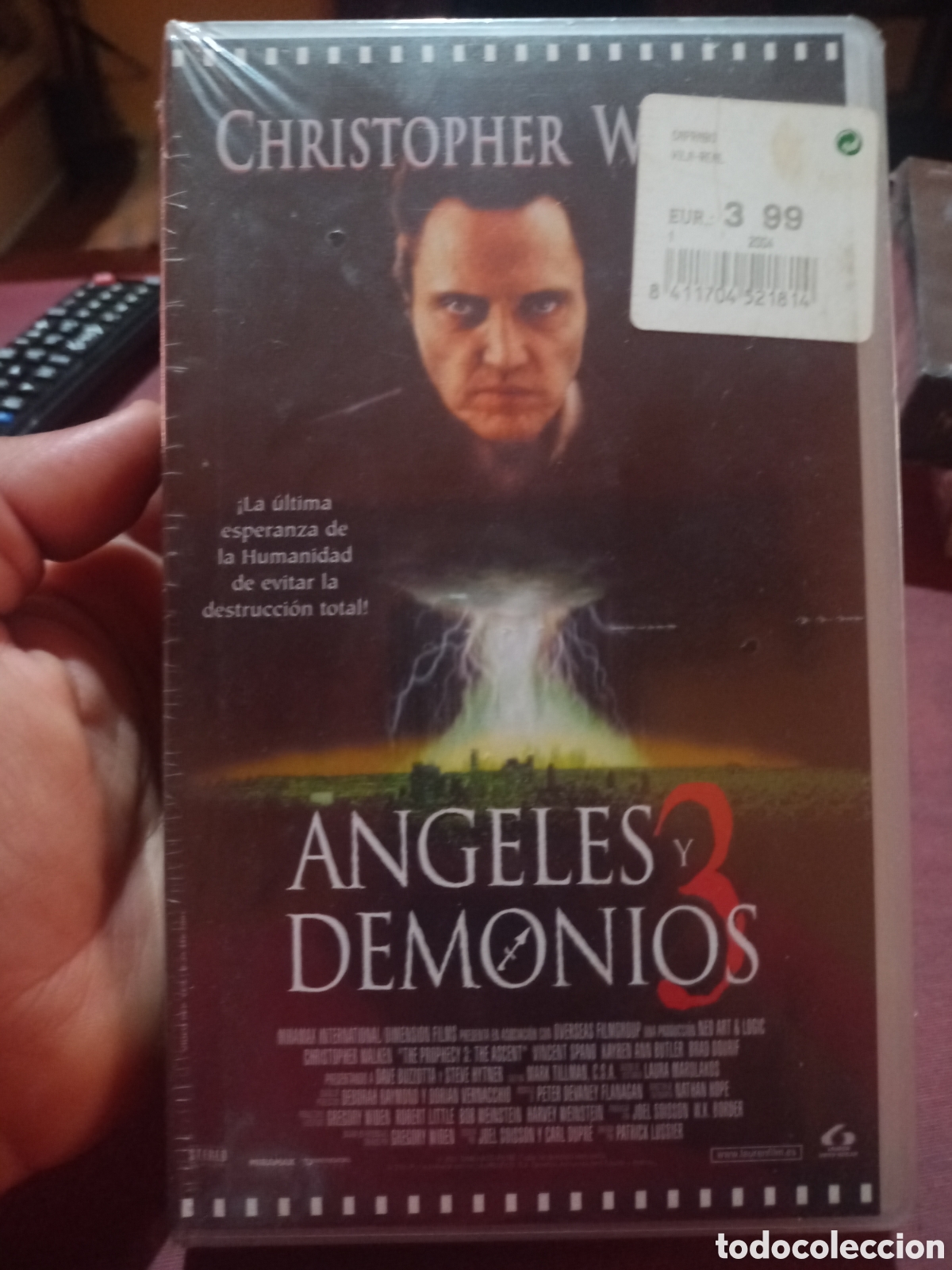 Cine: &Aacute;ngeles y Demonios 3 (Vhs) Nuevo precintado