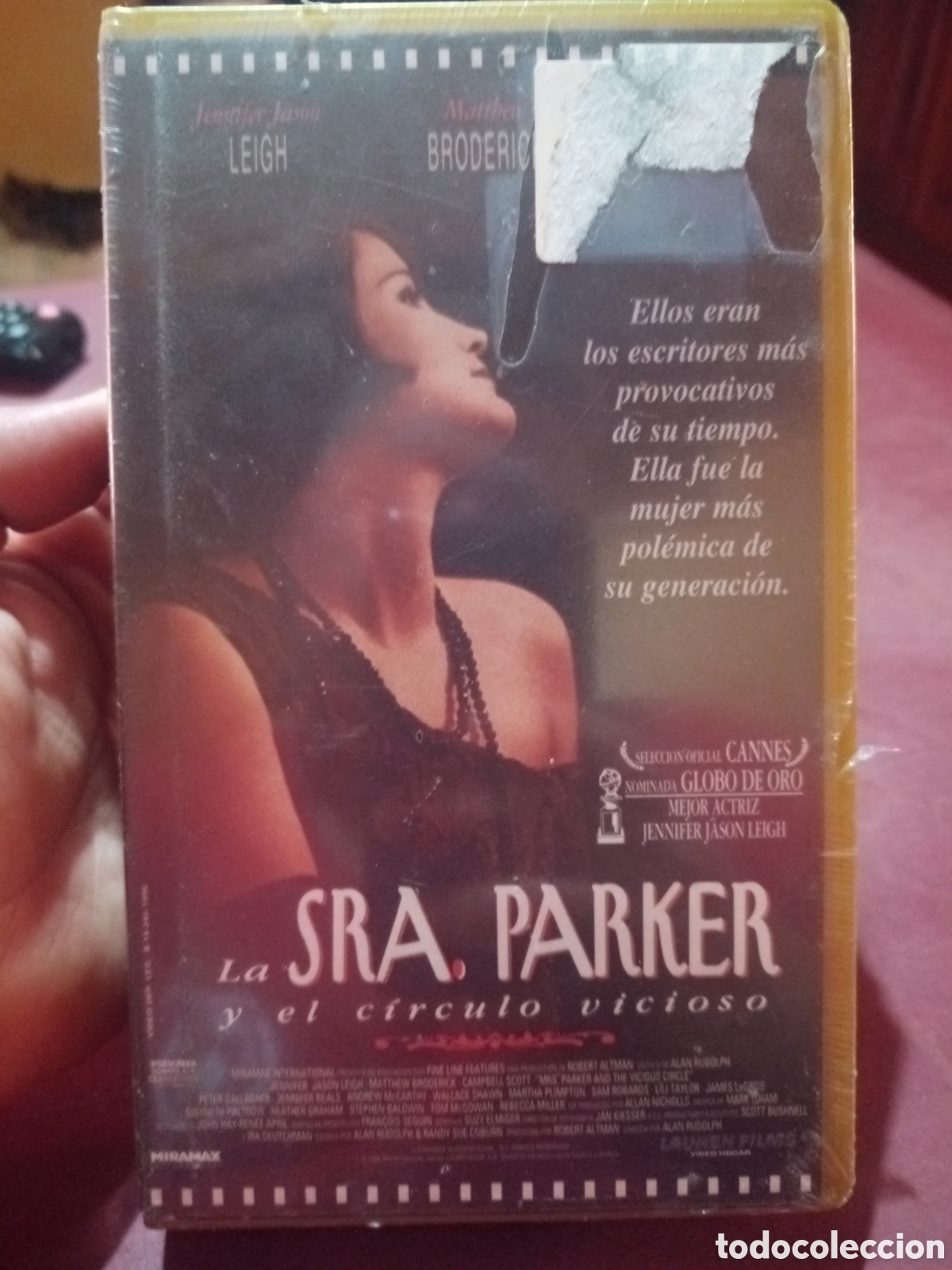 Cine: La Se&ntilde;ora Parker y el c&iacute;rculo vicioso vhs Nuevo precintado