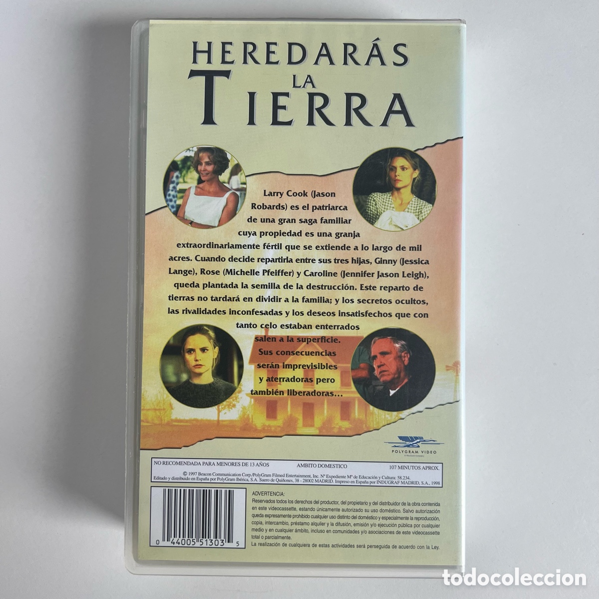 Cine: Heredaras la tierra vhs - Foto 3