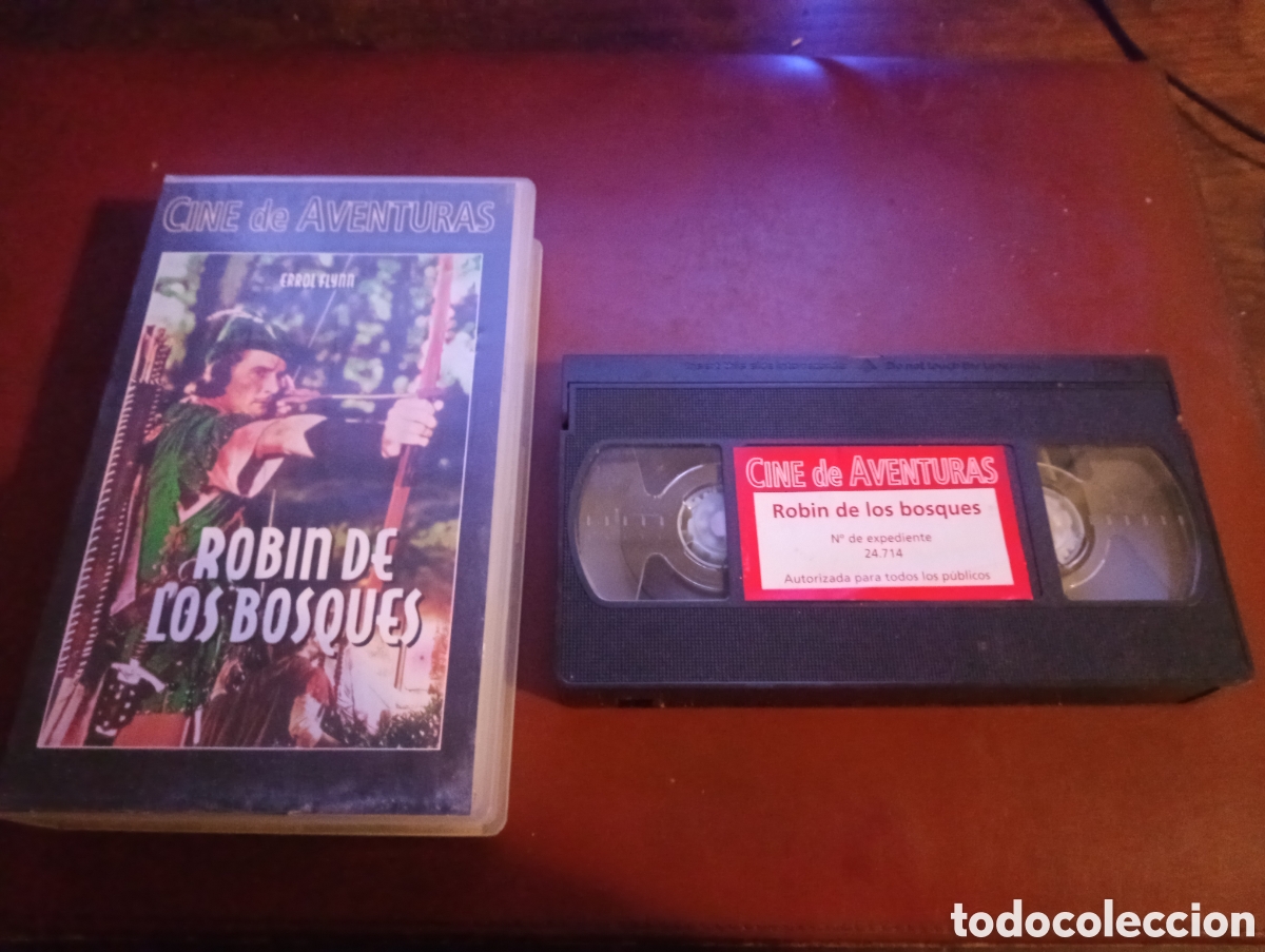 Cine: VHS Robin de los bosques - Foto 1