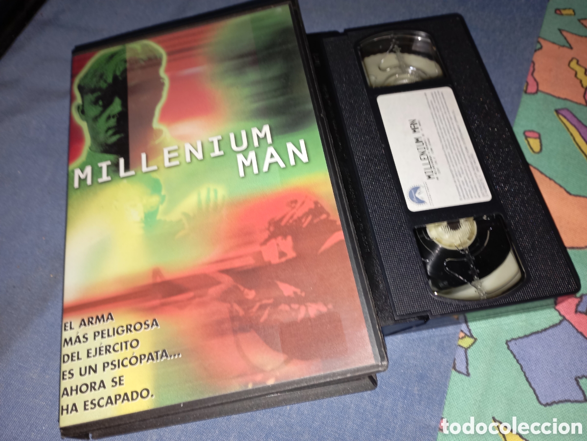Cine: MILLENIUM MAN- VHS- SCIFI CON ANDROIDES - Foto 1