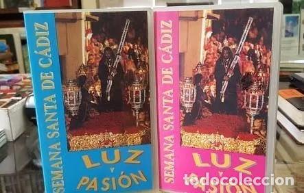 Cine: SEMANA SANTA DE C&Aacute;DIZ LUZ Y PASI&Oacute;N (2 CINTAS) VHS-870