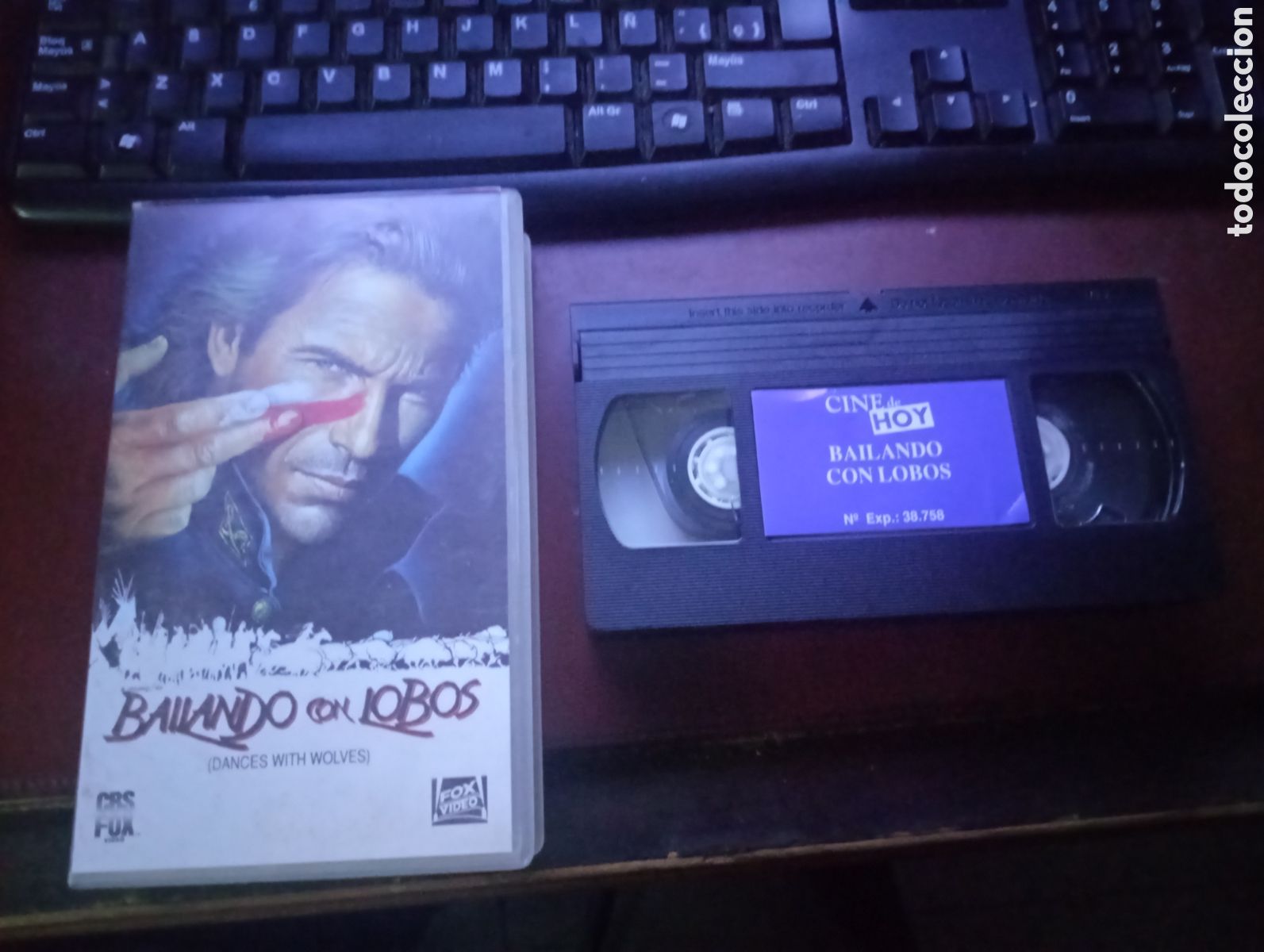 Cine: VHS bailando con lobos - Foto 1