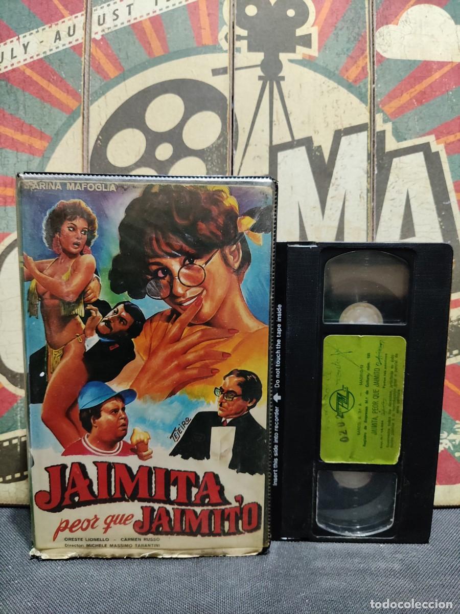 L15 VHS CG 132 Jaimita peor que Jaimito - Marina Mafoglia, Oreste Lionello,  Carmen Russo