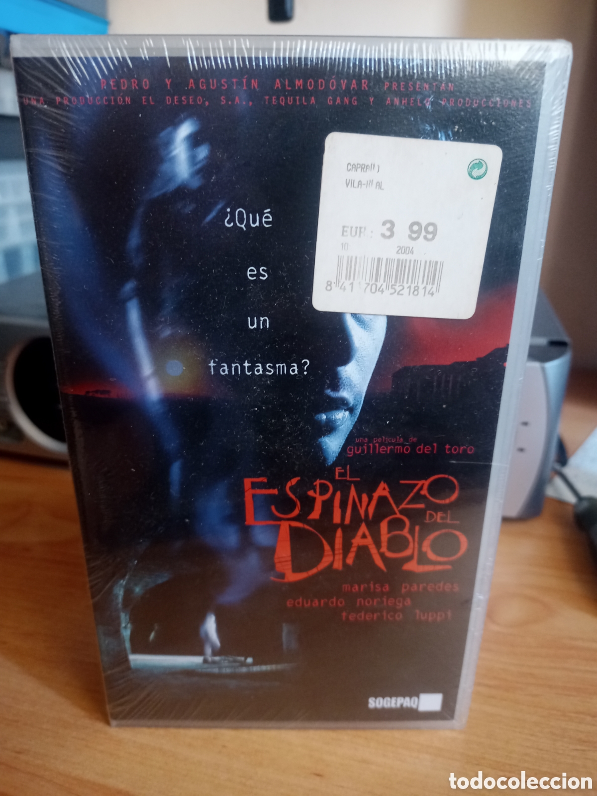 Cine: El espinazo del Diablo vhs Nueva precintada